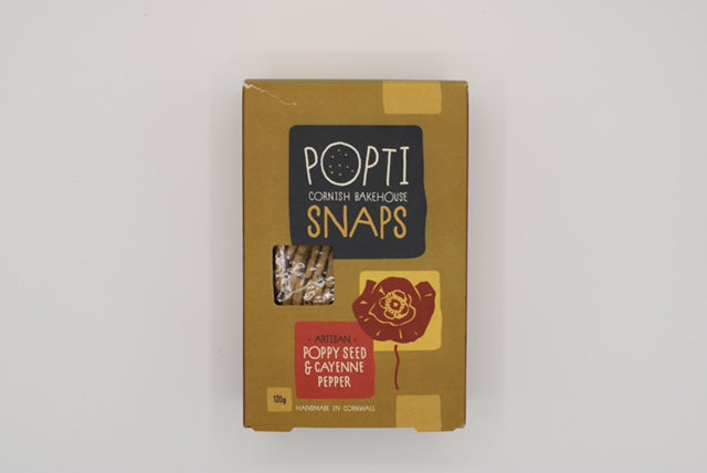 Poppy Seed & Cayenne Pepper Snaps