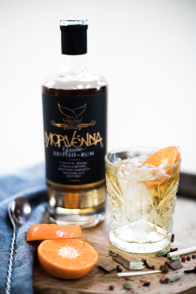 20cl bottle of Morvenna Cornish Spiced Rum