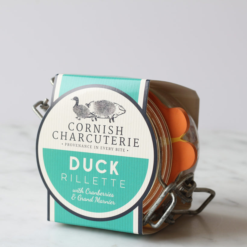 Cornish Charcuterie Duck rillette with cranberries and Grand Marnier