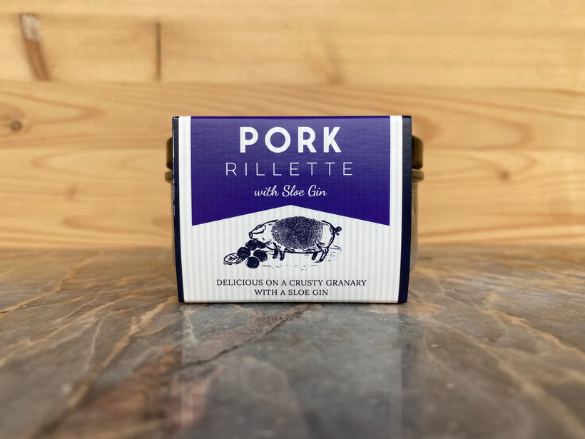 Pork Rillette with Sloe Gin