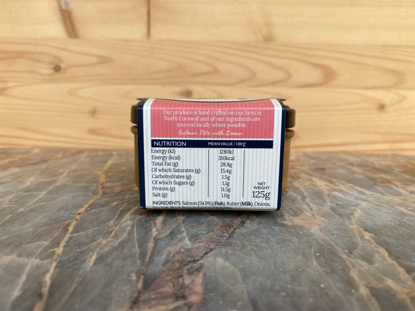 Salmon Pâté with lemon