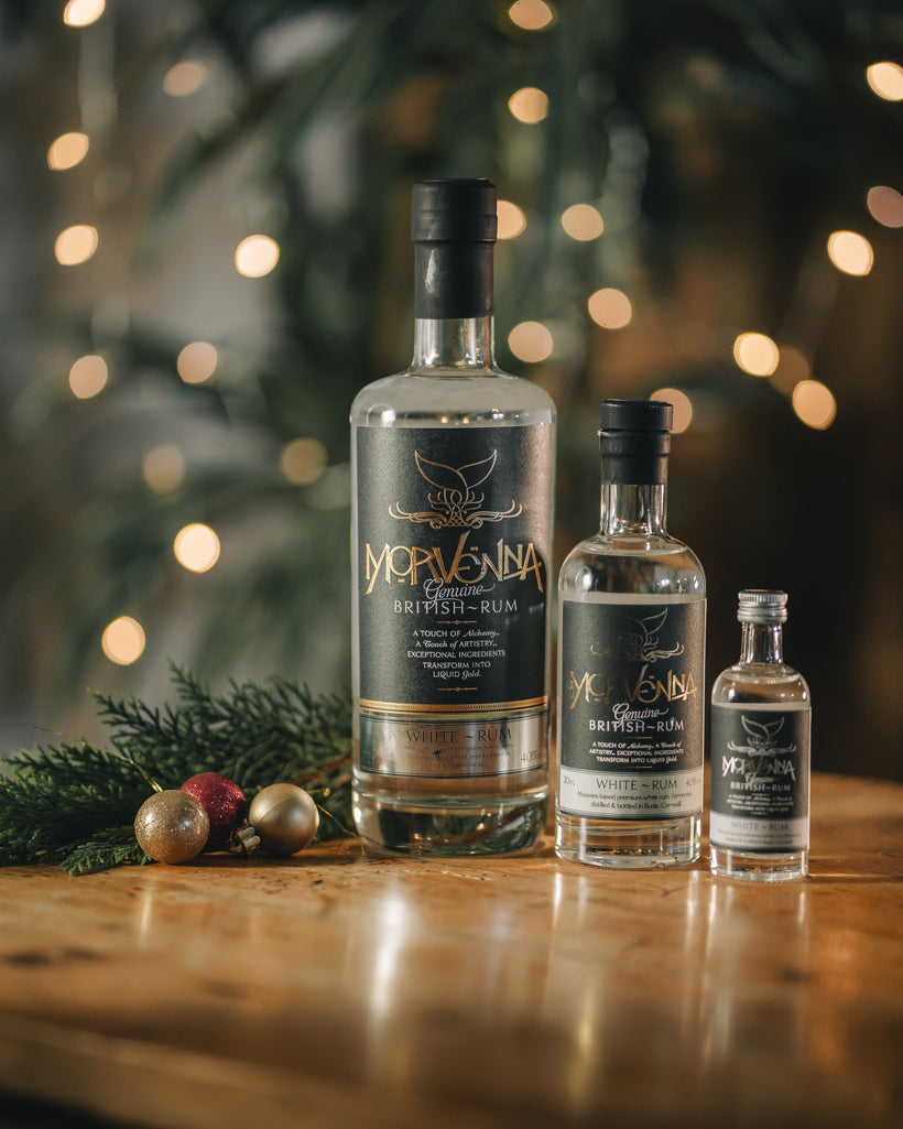 Morvenna Cornish White Rum by the cornish distilling co
