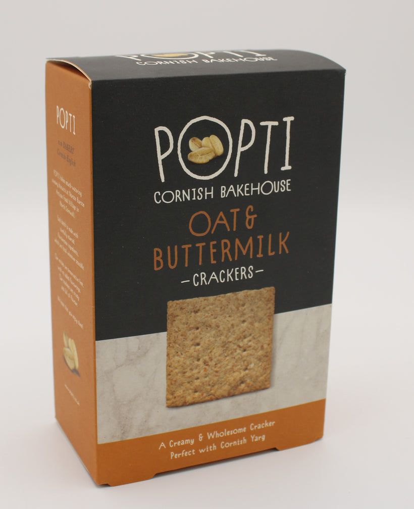 Cornish Buttermilk and Oat crackers for cheese