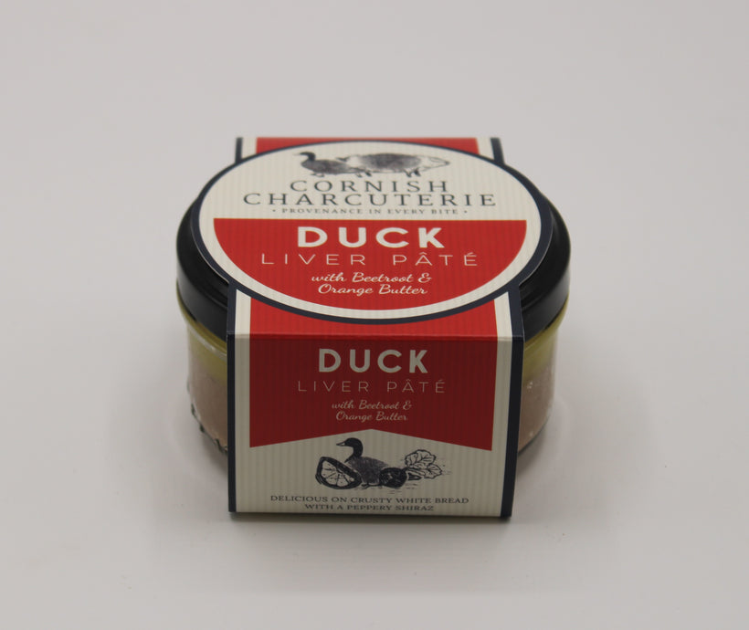 Duck Live Pâté with Beetroot & Orange Butter