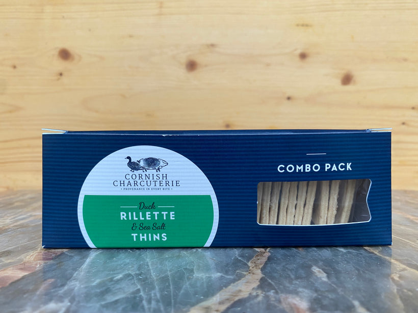 Duck Rillette & Sea Salt Thins Combo Pack